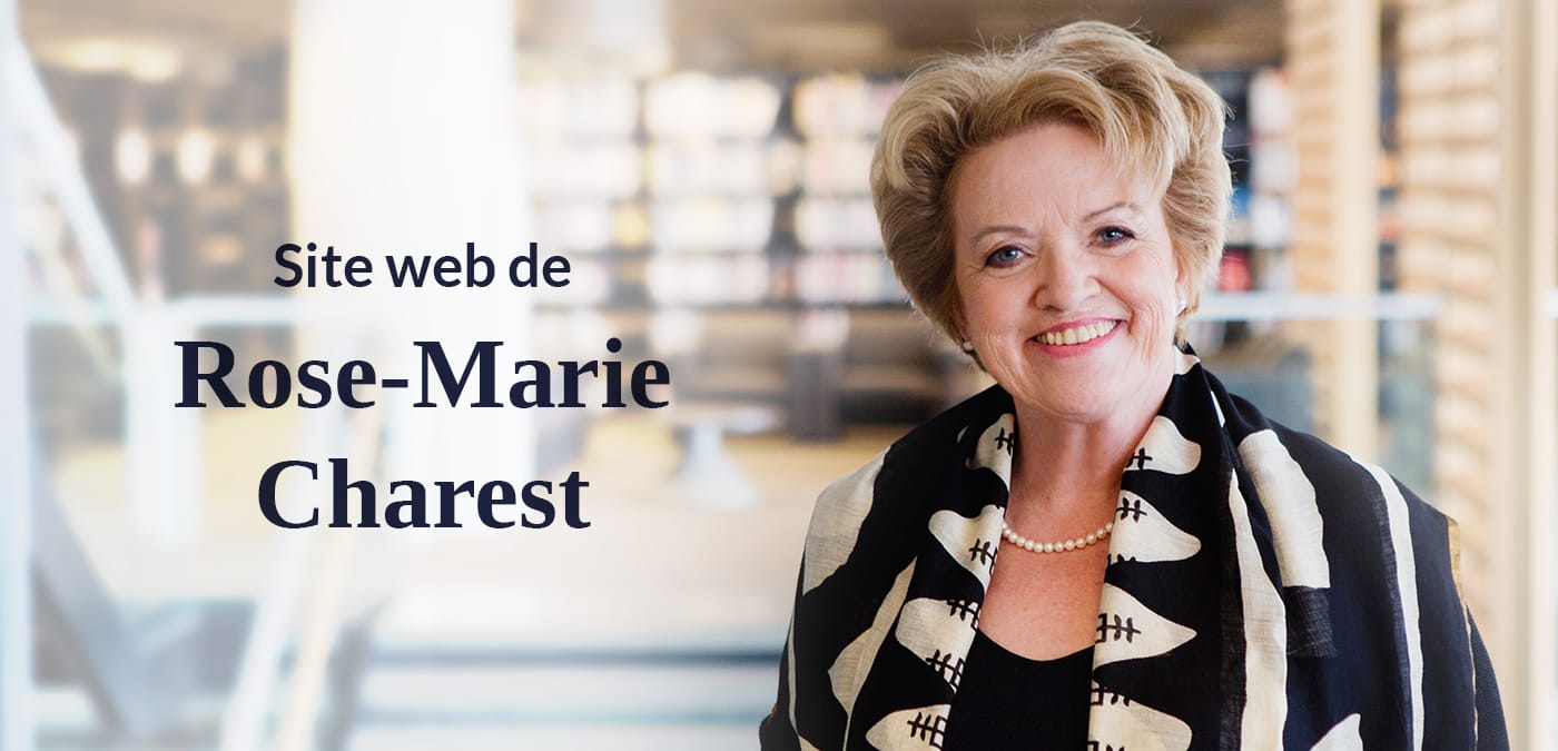 Site web Rose-Marie Charest